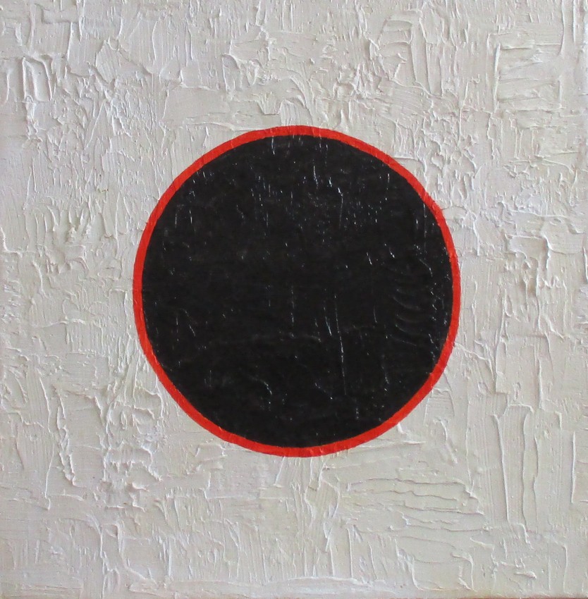 Circle 9, acrylic on canvas, 20" x 20", $550